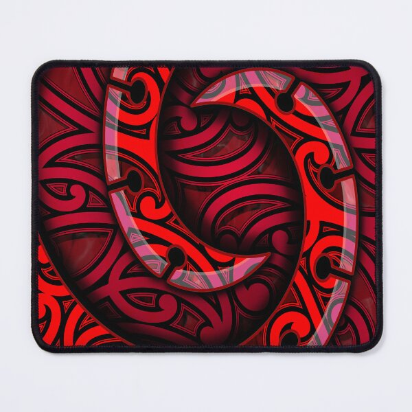 Item preview, TNT - SPIRAL WITH KOWHAIWHAI - red designed and sold by TNT-STYLEZ.