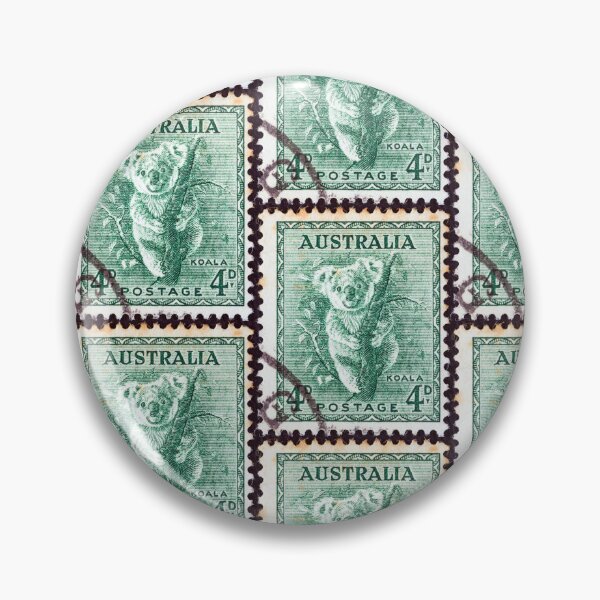 Item preview, Green Koala Stamp designed and sold by 2AGoodHome.