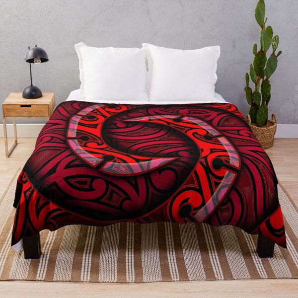 Item preview, TNT - SPIRAL WITH KOWHAIWHAI - red designed and sold by TNT-STYLEZ.