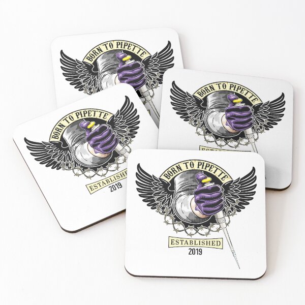 Item preview, BORN TO PIPETTE 2019 PCR & DNA Research Design for Biotechnology Lab Scientists  designed and sold by Zit-Zat-Zot.