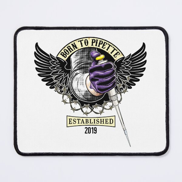 Item preview, BORN TO PIPETTE 2019 PCR & DNA Research Design for Biotechnology Lab Scientists  designed and sold by Zit-Zat-Zot.