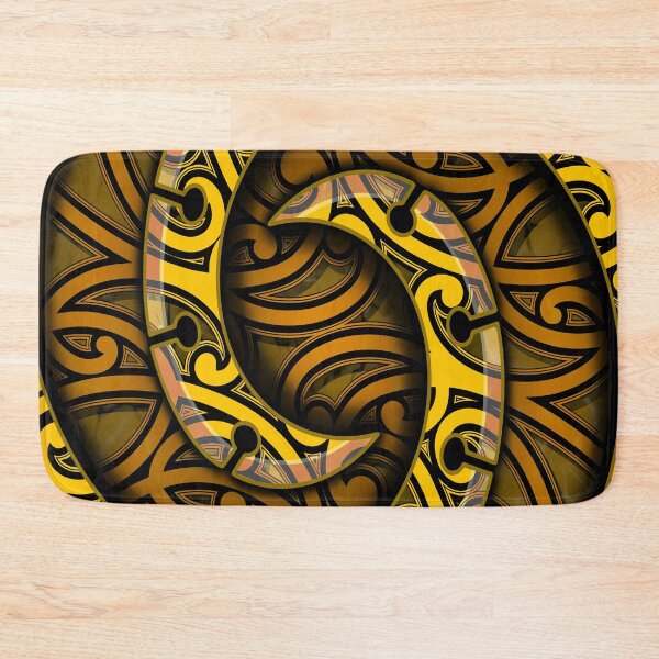 Item preview, TNT - SPIRAL WITH KOWHAIWHAI - YELLOW designed and sold by TNT-STYLEZ.