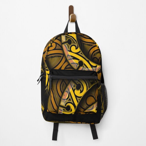 Item preview, TNT - SPIRAL WITH KOWHAIWHAI - YELLOW designed and sold by TNT-STYLEZ.