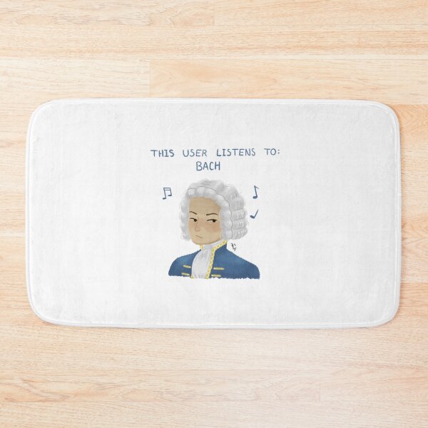 Item preview, This user listens to Bach designed and sold by Cappucatccino.