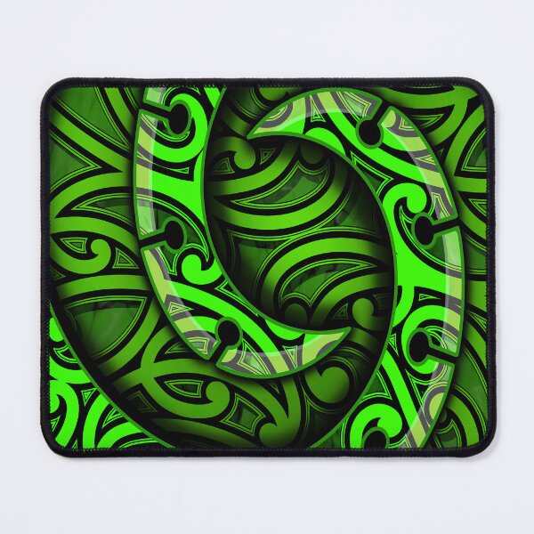 Item preview, TNT - SPIRAL WITH KOWHAIWHAI - GREEN designed and sold by TNT-STYLEZ.