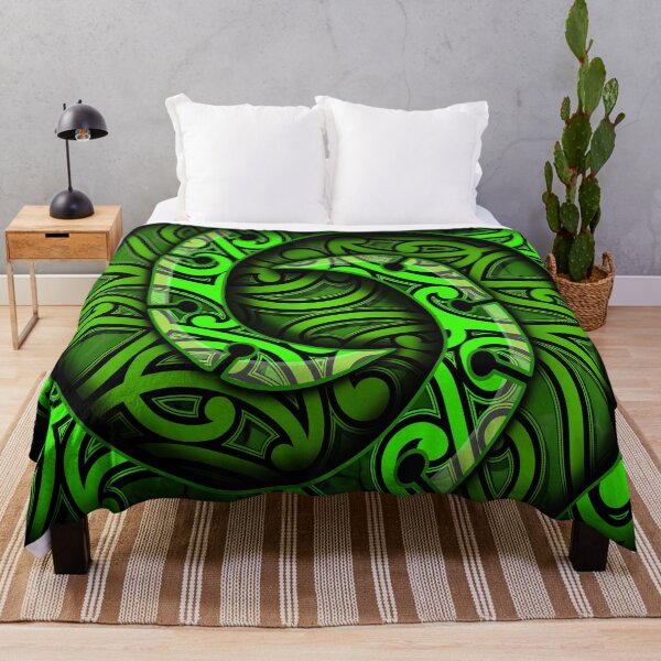 Item preview, TNT - SPIRAL WITH KOWHAIWHAI - GREEN designed and sold by TNT-STYLEZ.
