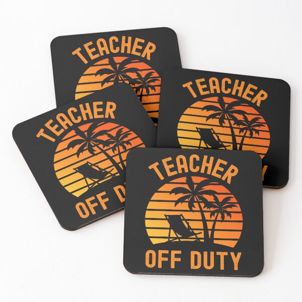 Item preview, Teacher Off Duty - Professor Sabbatical, Teacher Summer Break, Funny Professor Retirement, Teacher Summer Vacation, Professor Summer Vacation, Retired Teacher, Summer Vacation, Teaching designed and sold by jadedscientist.