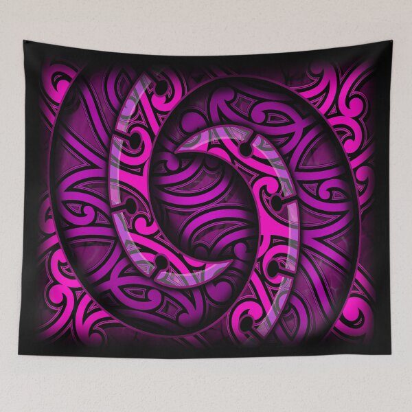 Item preview, TNT - SPIRAL WITH KOWHAIWHAI - PINK designed and sold by TNT-STYLEZ.
