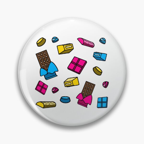 Item preview, Pansexual Pride Chocolate Candies designed and sold by CJ Vanderbeek.