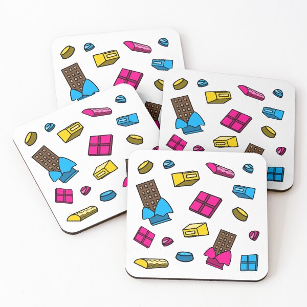 Item preview, Pansexual Pride Chocolate Candies designed and sold by CJ Vanderbeek.