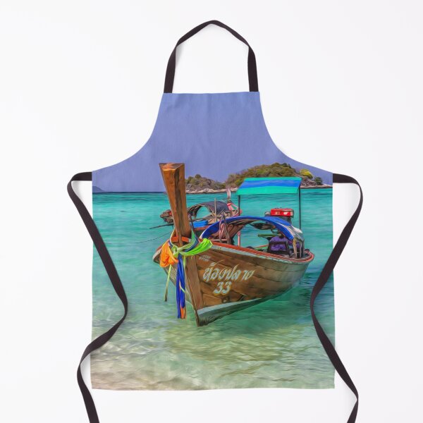 Artikelvorschau, Longtail-Boot, Koh Lipe, Thailand entworfen und verkauft von Kevin Hellon.