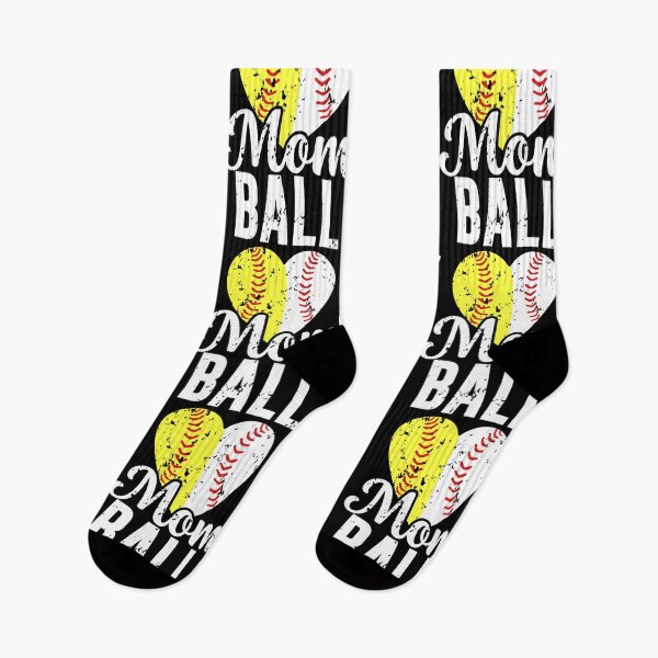Item preview, Womens Ball Mom Baseball Softball Mama Team Sports designed and sold by haselshirt.