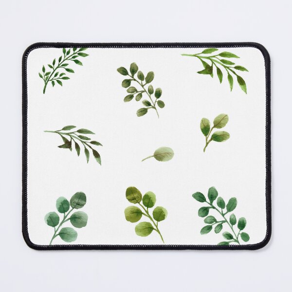 Item preview, Pastel Watercolor Green Leaves Botanical Collection designed and sold by silviaol.