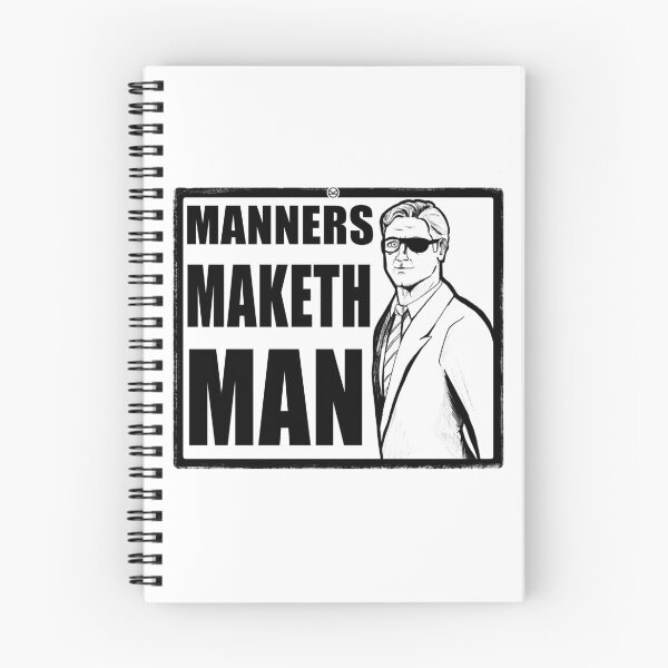 Item preview, Kingsman: “Manners Maketh Man” designed and sold by Roar-MBOD.