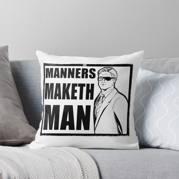 Item preview, Kingsman: “Manners Maketh Man” designed and sold by Roar-MBOD.