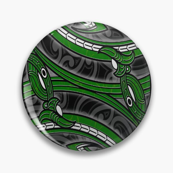 Item preview, TNT - SPIRAL WITH KOWHAIWHAI - GREEN designed and sold by TNT-STYLEZ.