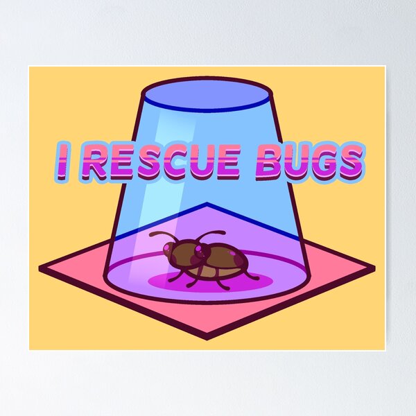 Item preview, I Rescue Bugs designed and sold by catvinyls.