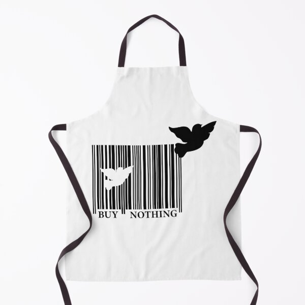 Item preview, Buy Nothing, buy nothing new, beg, borrow, barter, buy second hand and swap to save the planet and your wallet designed and sold by Hollyharry.
