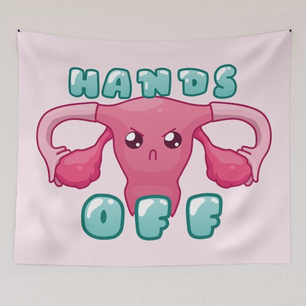 Item preview, Hands Off (ft. Angry Uterus) designed and sold by Zia Frazier.