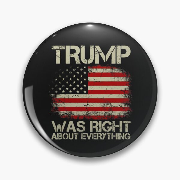 Item preview, Vintage USA American Flag Trump Was Right About Everything T Shirt designed and sold by Persson-Brydson.