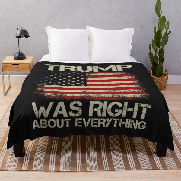 Item preview, Vintage USA American Flag Trump Was Right About Everything T Shirt designed and sold by Persson-Brydson.