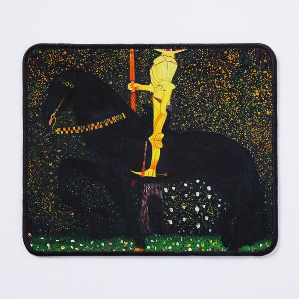 Aperçu de l'œuvre Dessin d'art de Gustav Klimt le chevalier d'or créée et vendue par Golido.