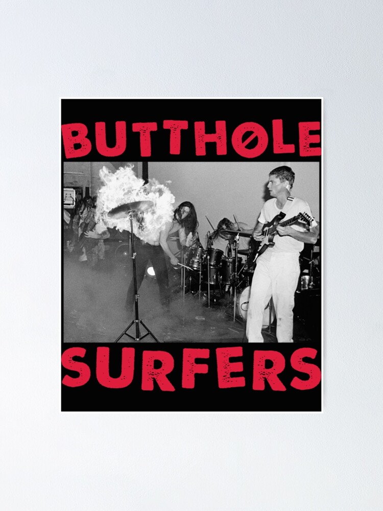 Butthole Surfers T-ShirtButhole Surfer - Teenage 90s fanart
