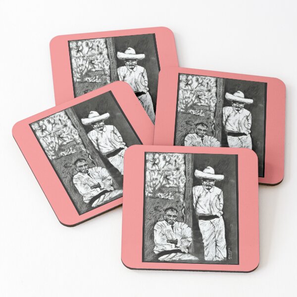 Item preview, Two Mexican Laborers In A Doorway designed and sold by DonSylvester.