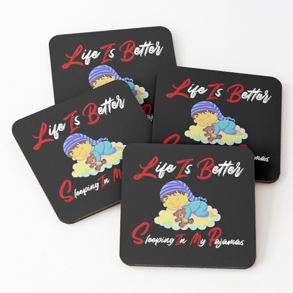 Item preview, Life is Better sleeping in my pajamas designed and sold by Magic-Offers.