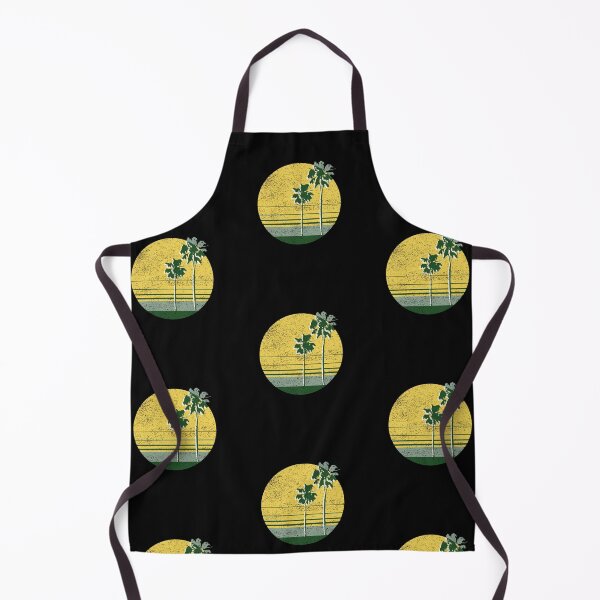Item preview, Palms and Sea Retro Vibes Beach designed and sold by InspiredForever.