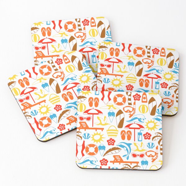 Item preview, summer pattern on the beach designed and sold by meesara.