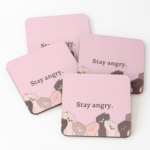 Item preview, Stay Angry. designed and sold by LindsTheBinds.