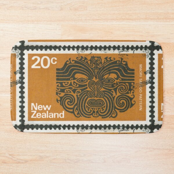 Item preview, New Zealand Maori 20c Stamp designed and sold by 2AGoodHome.