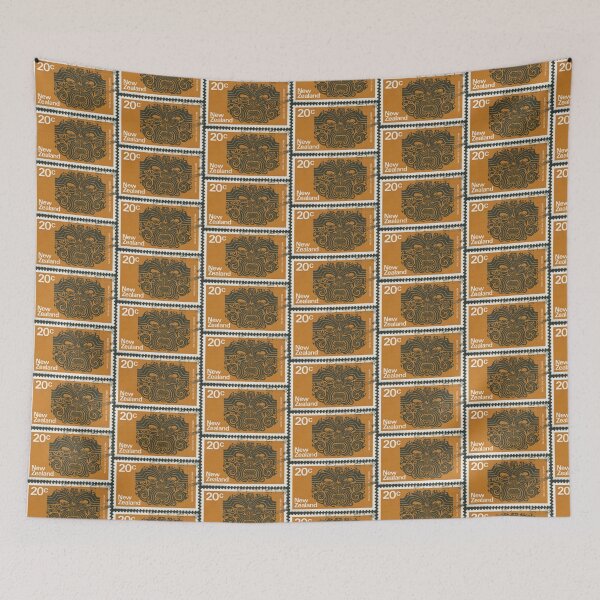 Item preview, New Zealand Maori 20c Stamp designed and sold by 2AGoodHome.