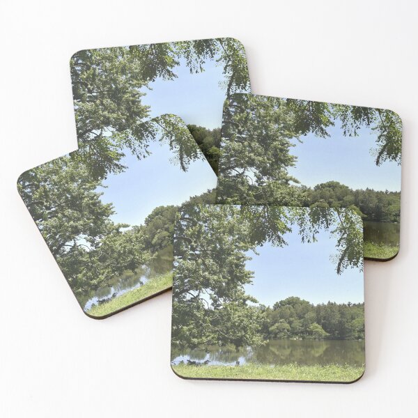 Item preview, Wooded Lake Shore designed and sold by Kathleen Brant.