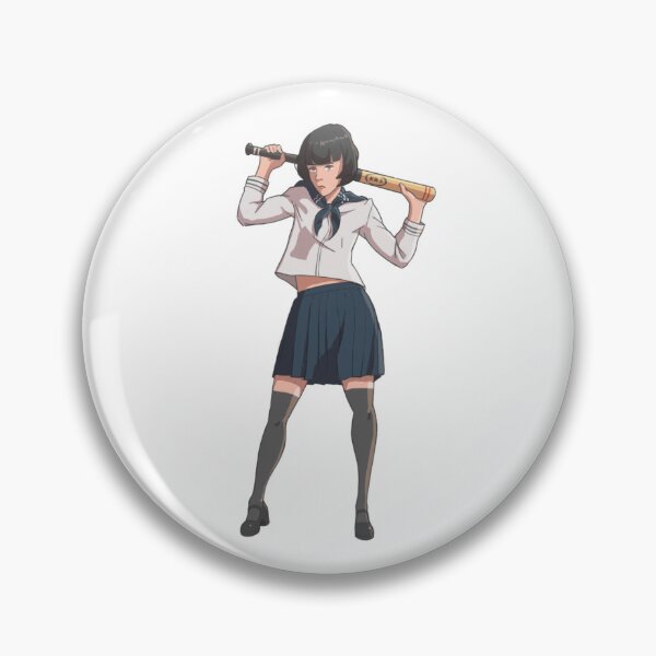 Item preview, Baseball Anime School Girl designed and sold by DoctorCocoBean.