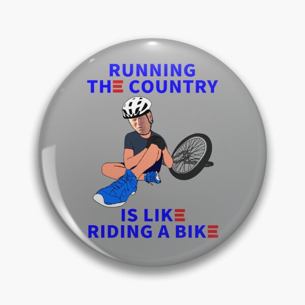 Item preview, Running The Country Is Like Riding A Bike Funny Joe Biden Fall designed and sold by JG0024.