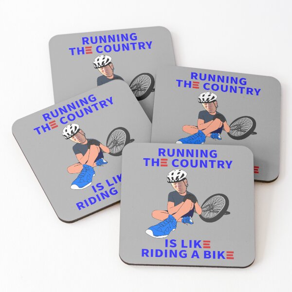 Item preview, Running The Country Is Like Riding A Bike Funny Joe Biden Fall designed and sold by JG0024.