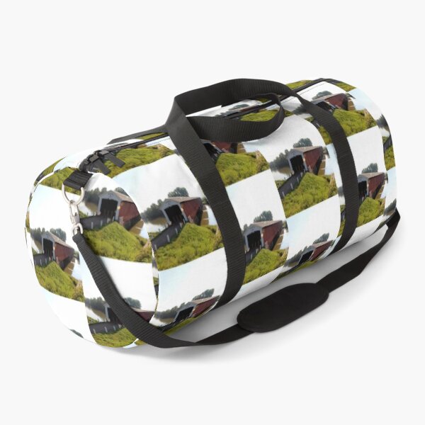 Item preview, Medora Covered Bridge Indiana designed and sold by gotucoveredart.
