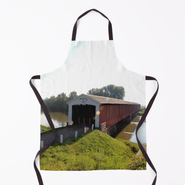 Item preview, Medora Covered Bridge Indiana designed and sold by gotucoveredart.