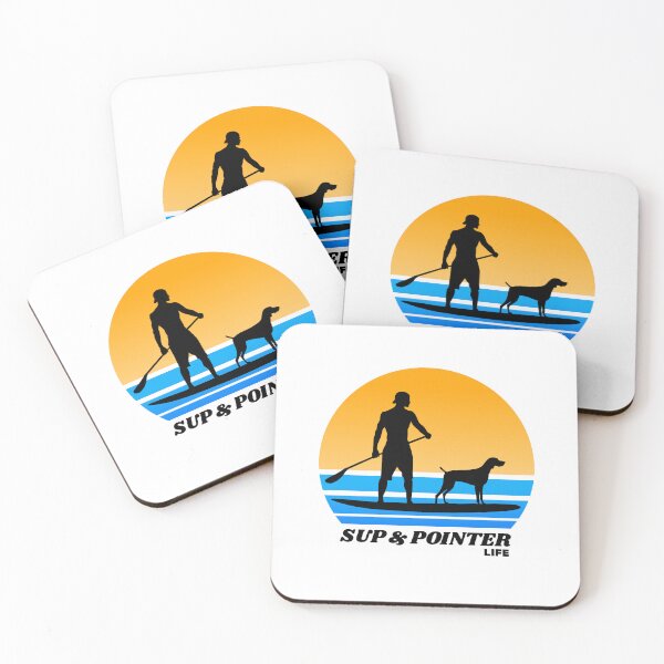 Item preview, SUP and Pointer Life Standup Paddleboarding Dog Dad designed and sold by Guarddogdrive.