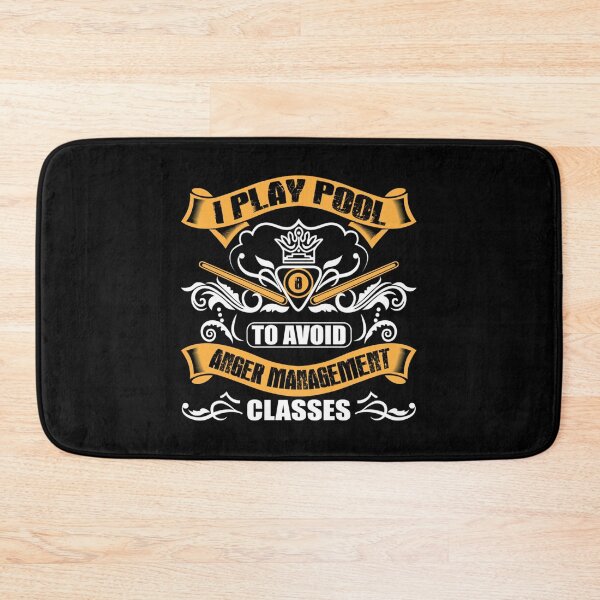Item preview, I Play Pool To Avoid Anger Management Classes Classic T-Shirt designed and sold by monica45je.