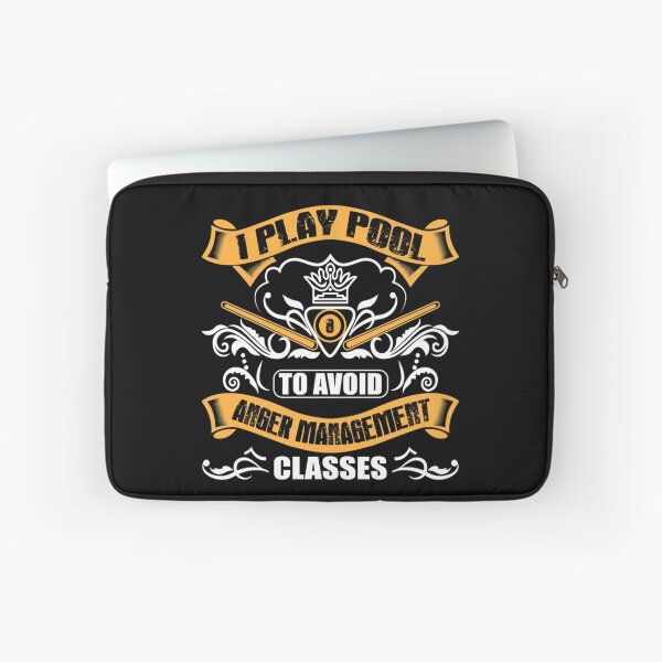 Item preview, I Play Pool To Avoid Anger Management Classes Classic T-Shirt designed and sold by monica45je.