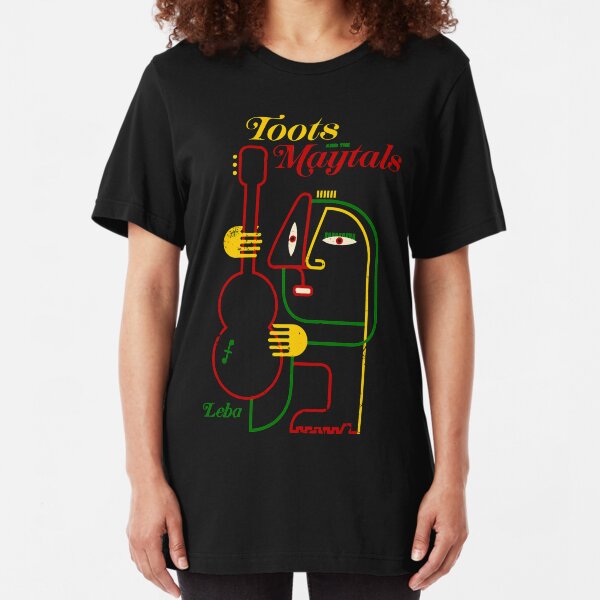 Ladies T-Shirt REGGAE Beach Peace Rasta Guitar Drum Jamaica Dance Music Novelty