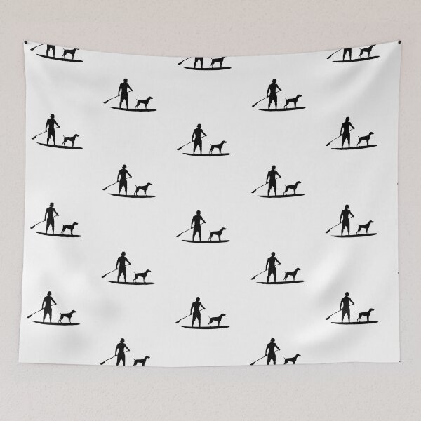 Item preview, Mens SUP Standup Paddleboarding Summer Pointer Dog Dad designed and sold by Guarddogdrive.
