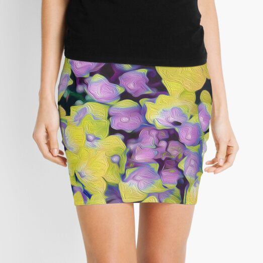 Hydrangea Yellow Mini Skirt