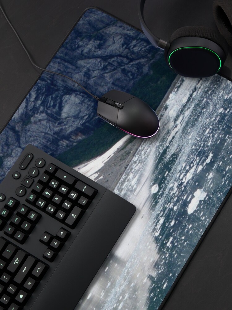 Thumbnail 4 of 5, Mouse Pad, Ice Lakes designed and sold by JuneOlsona.