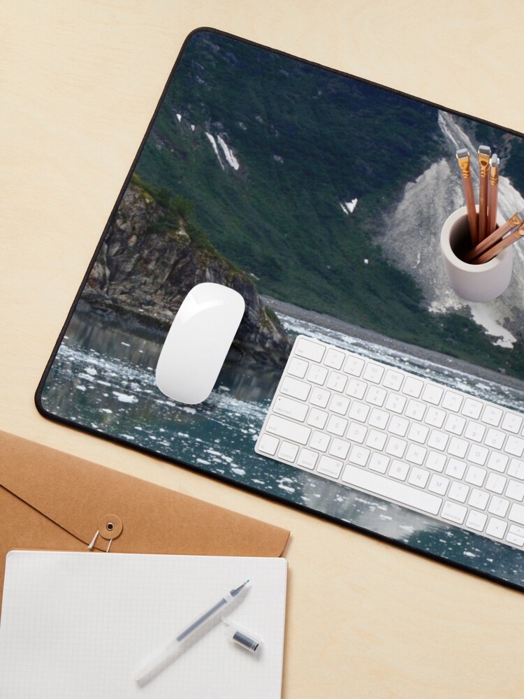 Thumbnail 3 of 5, Mouse Pad, Ice Lakes designed and sold by JuneOlsona.