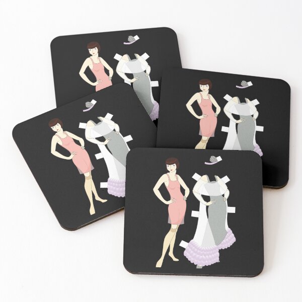 Item preview, Flapper Paperdoll Evening Gown Classic T-Shirt designed and sold by saurelmosert.