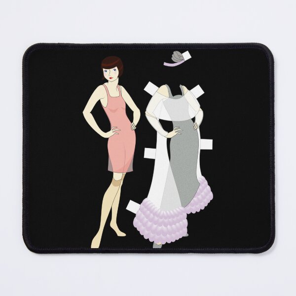 Item preview, Flapper Paperdoll Evening Gown Classic T-Shirt designed and sold by saurelmosert.